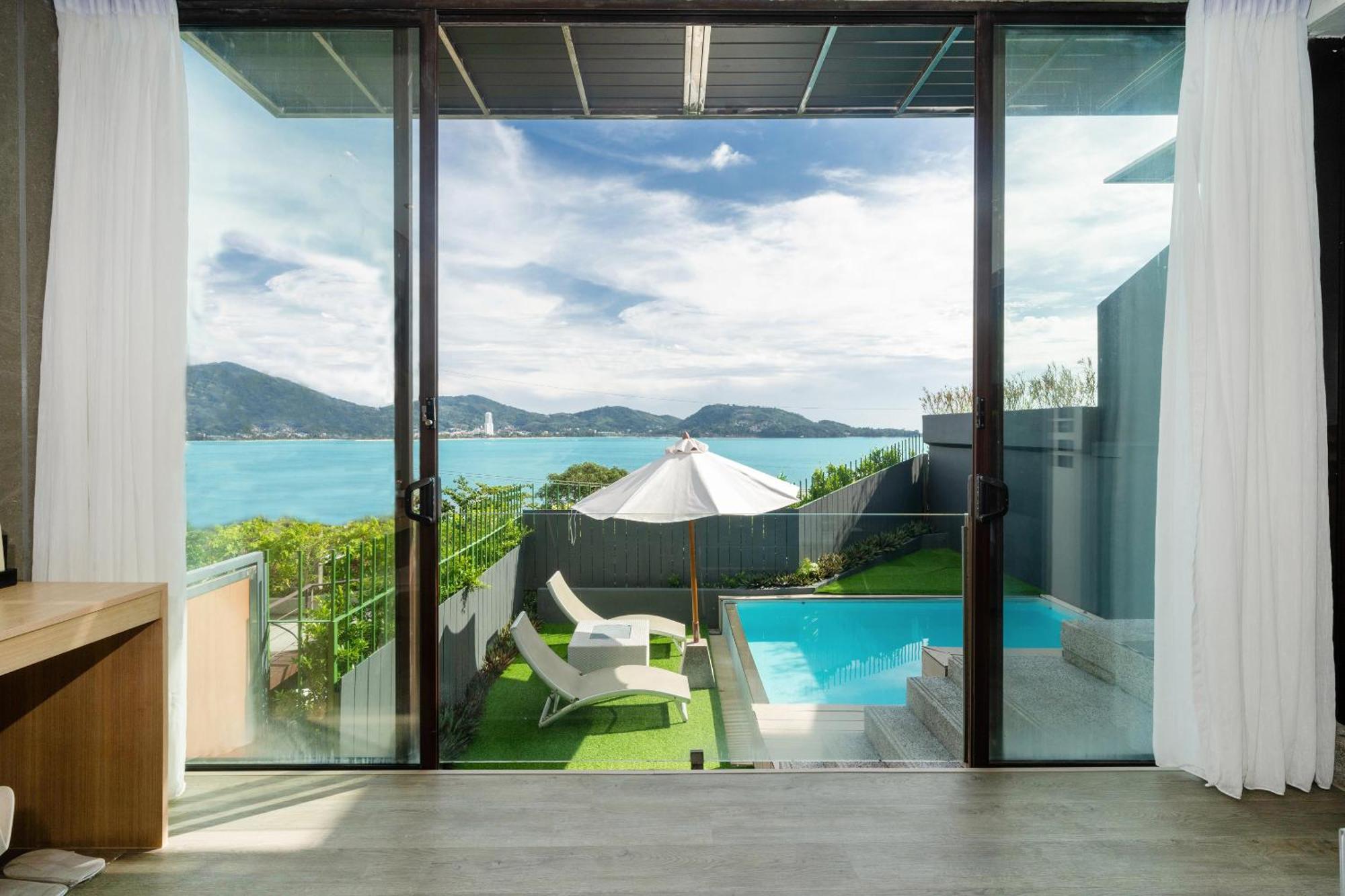 Indochine Resort And Villas - Sha Extra Plus Patong Extérieur photo View from a suite at the resort